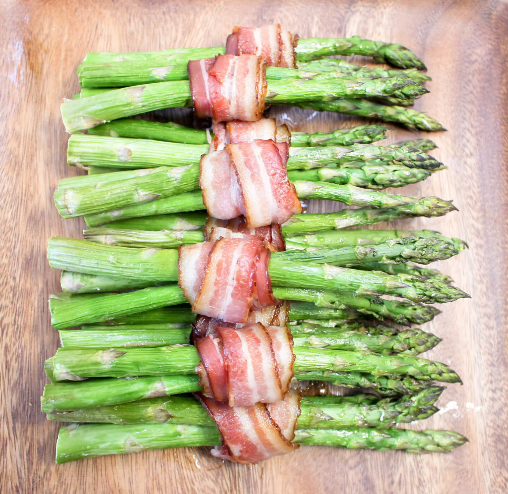 Bacon Wrapped Asparagus by Diverse Dinners