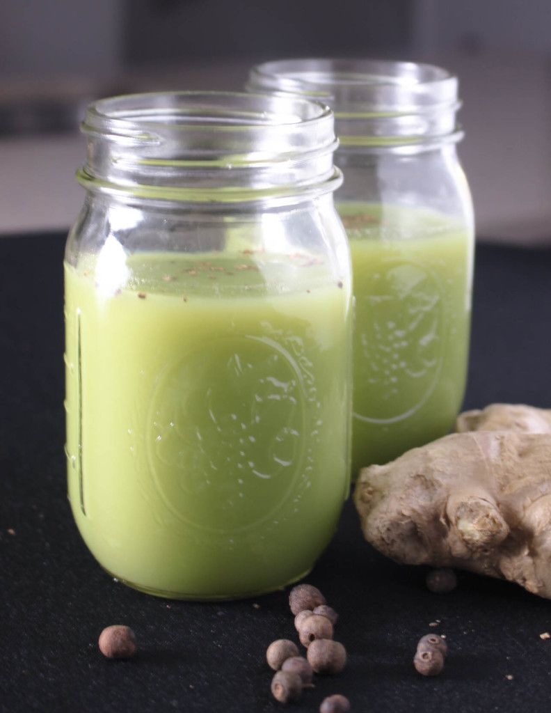 Ginger Cucumber Apple Detox Juice by Diverse Dinners