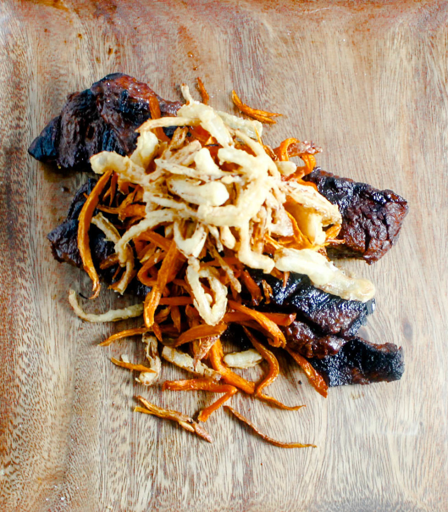 Skirt Steak Pile Up by Diverse Dinners