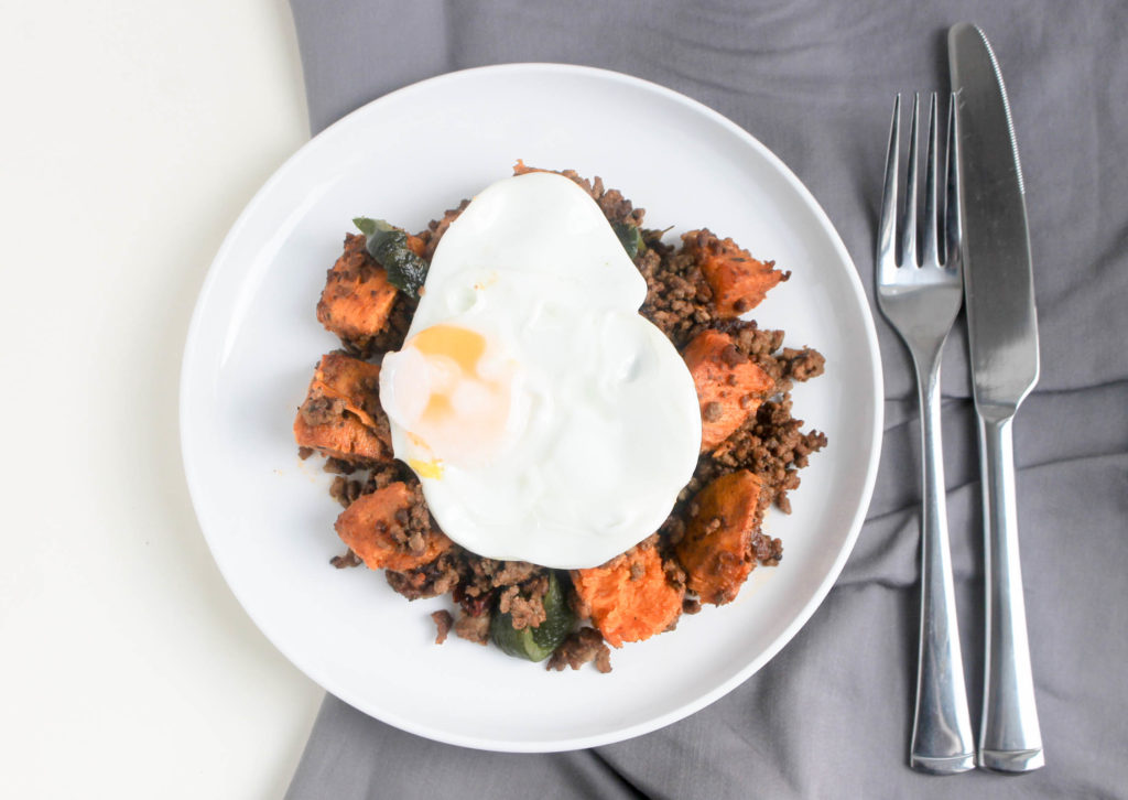 Beef and Sweet Potato Hash by Diverse Dinners