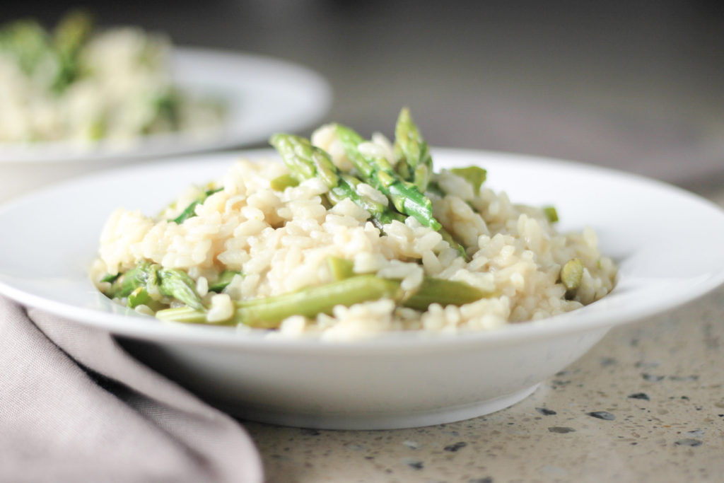 Asparagus Risotto by Diverse Dinners