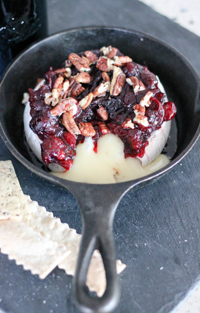 Cranberry Pecan Baked Brie by Diverse Dinners