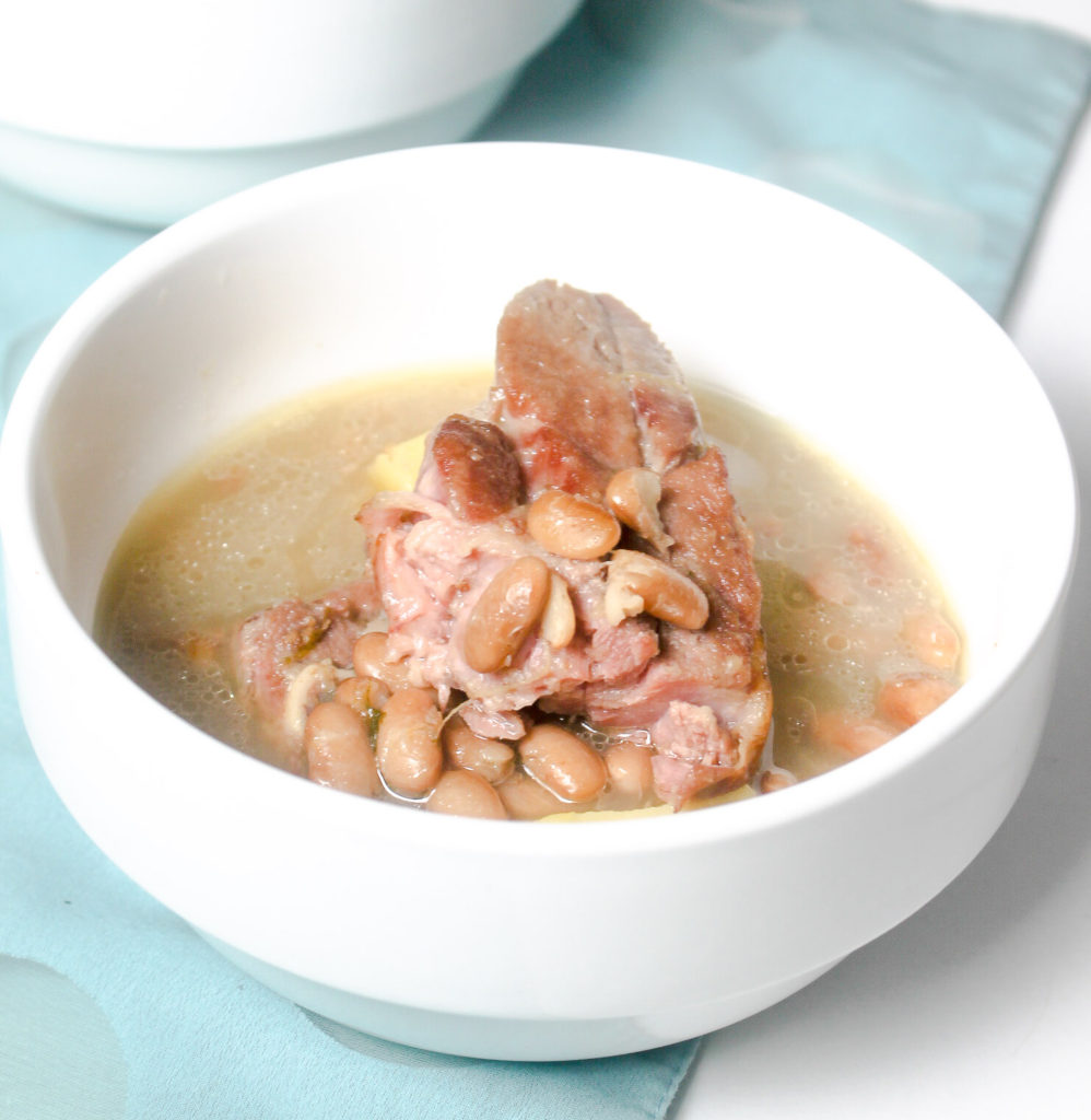 Smoked Turkey Bean Soup by Diverse Dinners
