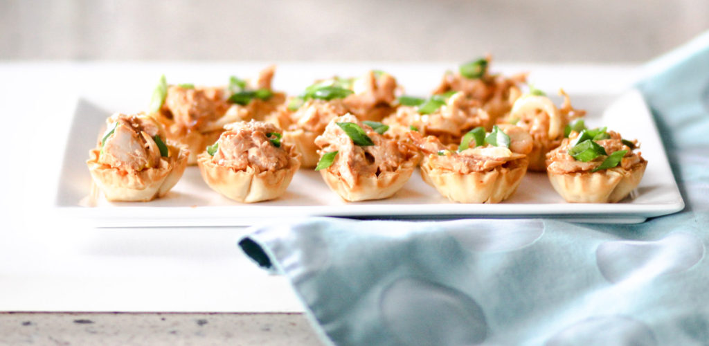 Spicy Chicken Canapes by Diverse Dinners