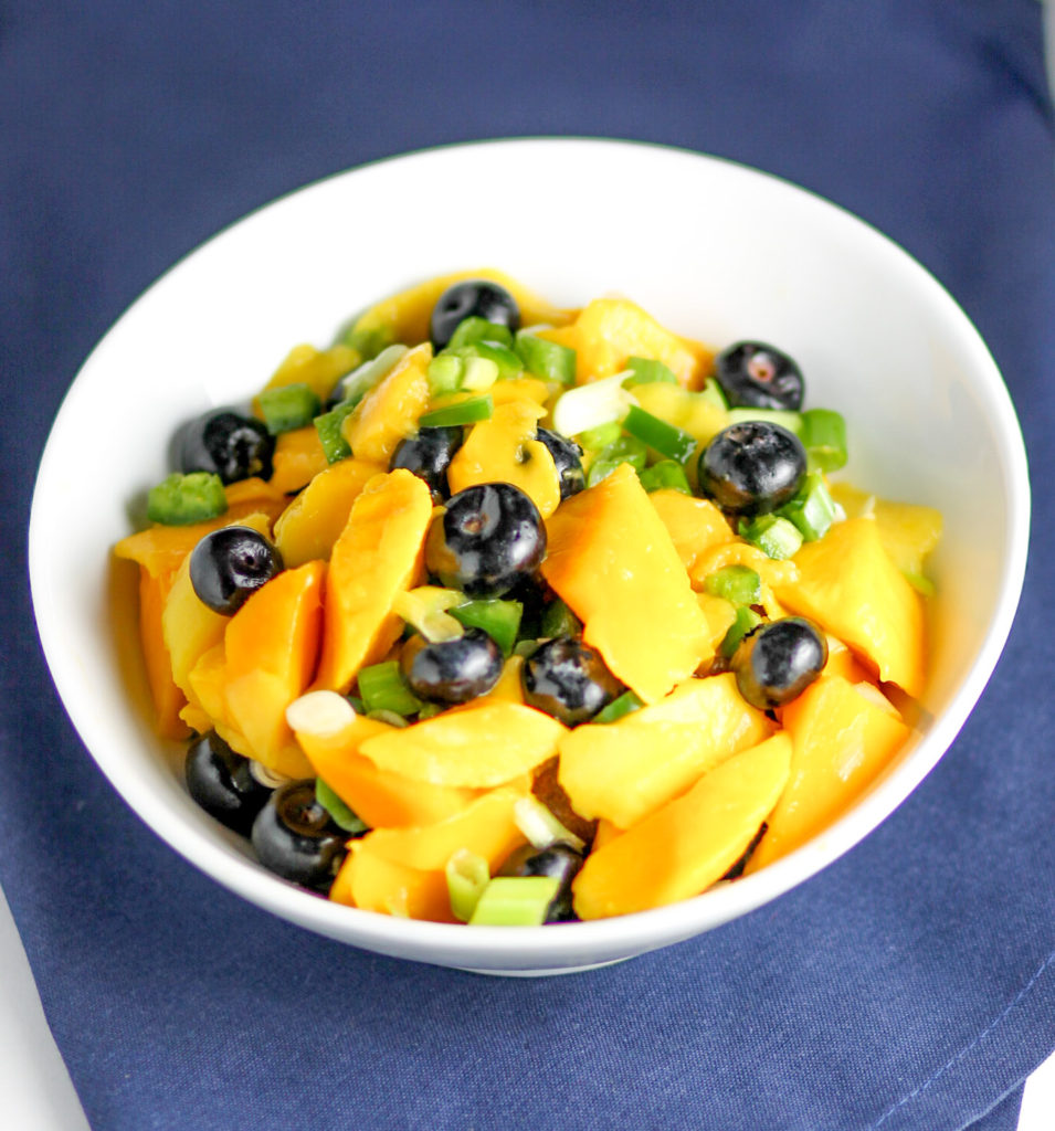 Blueberry Mango Salsa by Diverse Dinners