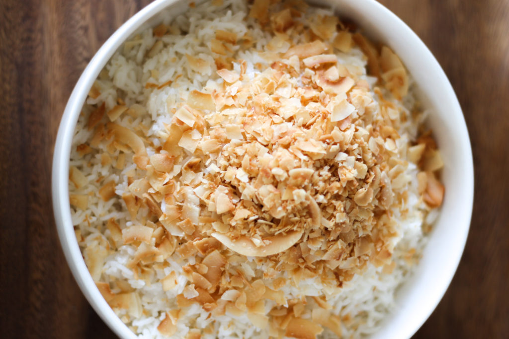 Toasted Coconut Rice by Diverse Dinners
