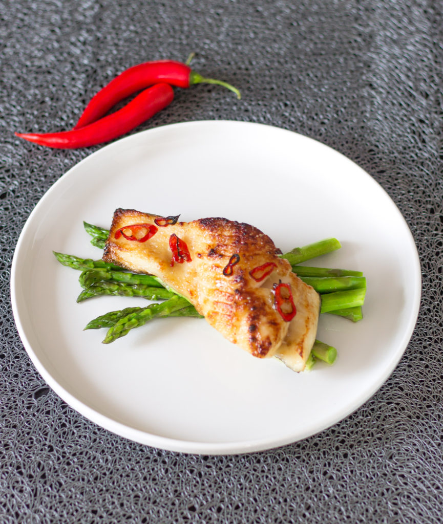 Bourbon Glazed Chilean Sea Bass by Diverse Dinners