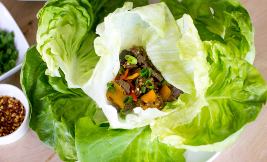 Sirloin Lettuce Wraps by Diverse Dinners