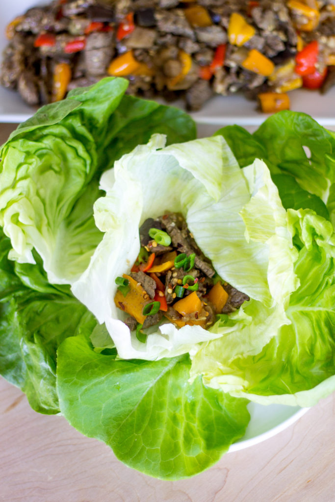 Sirloin Lettuce Wraps by Diverse Dinners
