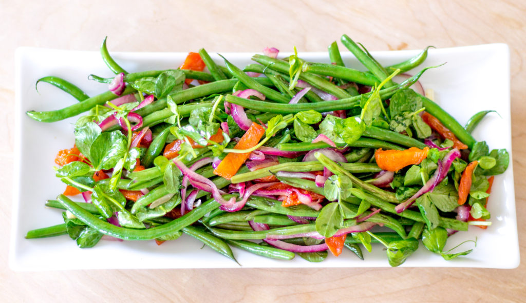 Apricot French Bean Salad by Diverse Dinners