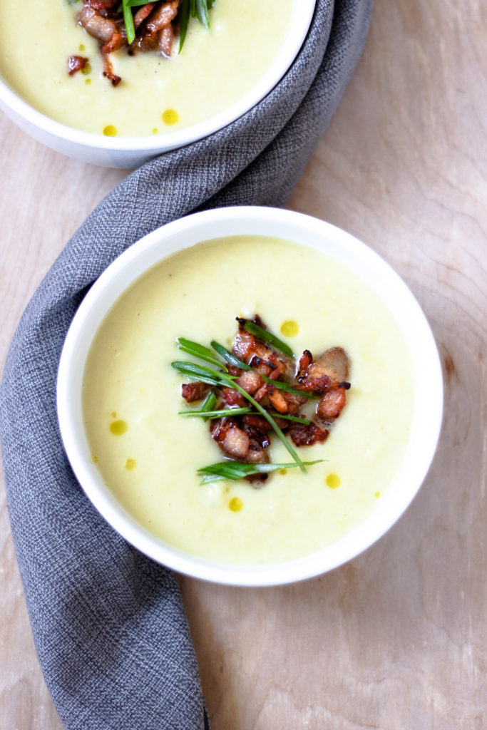 Leek and Potato Soup by Diverse Dinners