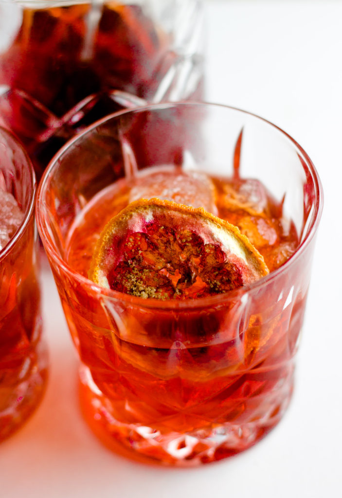 Mezcal Negroni by Diverse Dinners