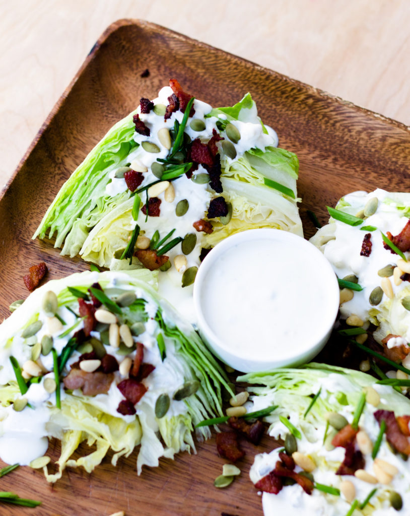 Lettuce Wedge Salad by Diverse Dinners