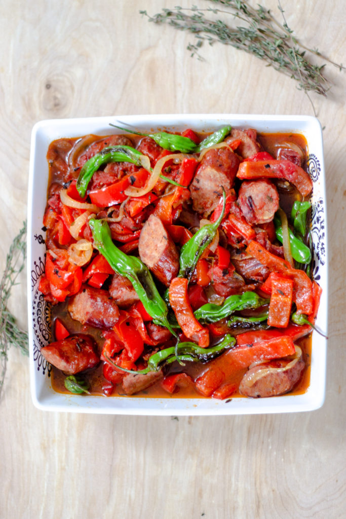 Kielbasa and Peppers by Diverse Dinners