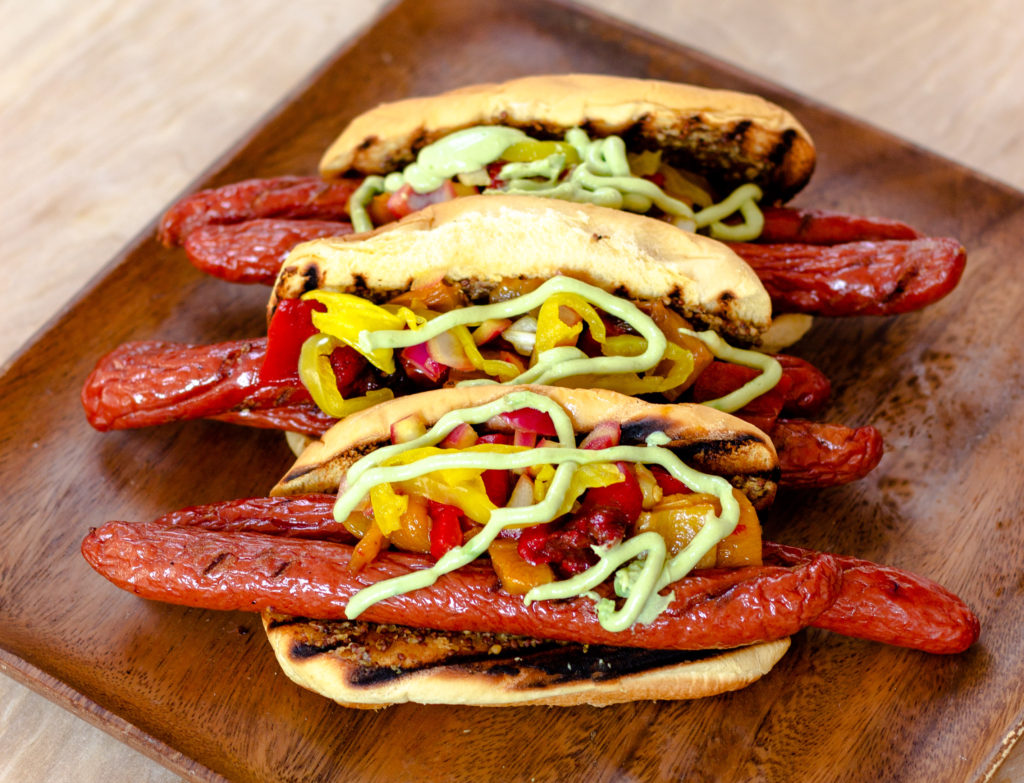 Peppered Hot Dogs by Diverse Dinners