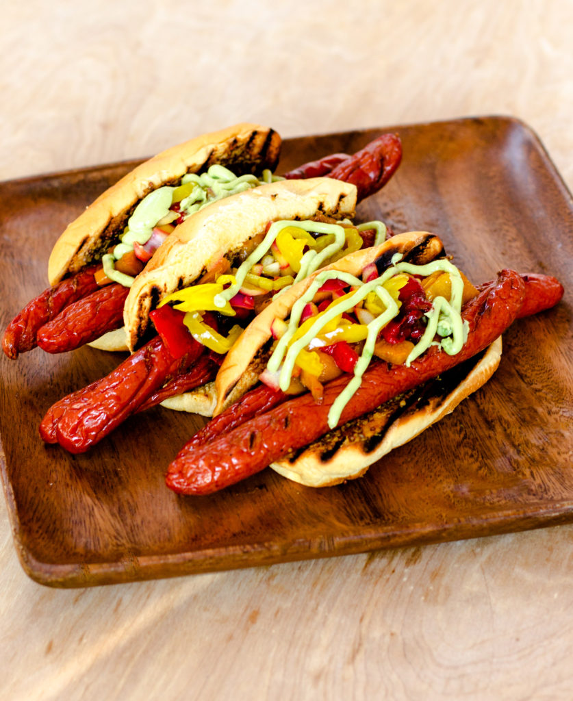 Peppered Hot Dogs by Diverse Dinners