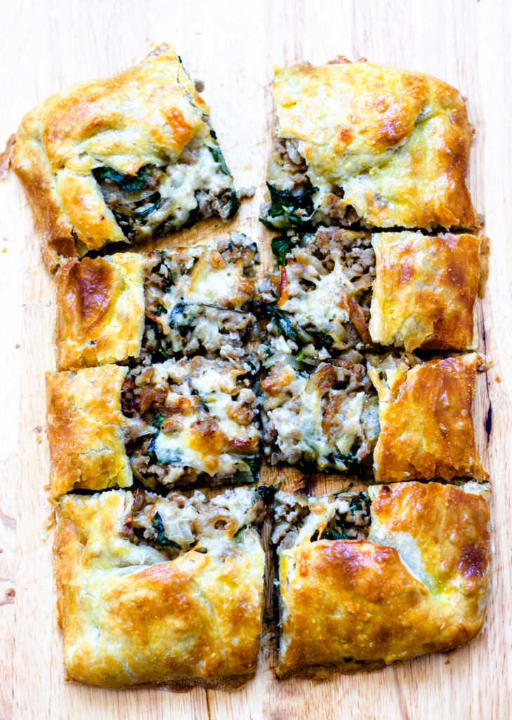 Sausage Tart by Diverse Dinners
