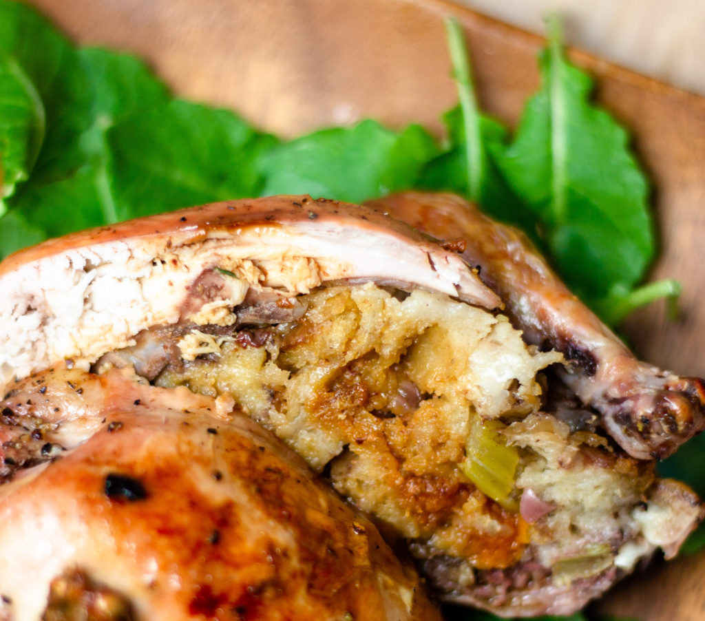 Apricot Stuffed Cornish Hens by Diverse Dinners