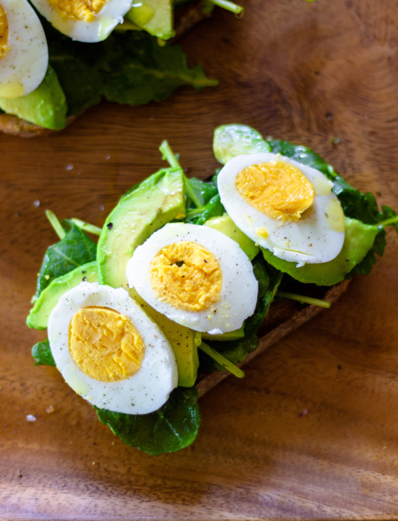 Kale Avocado Toast with Egg by Diverse Dinners