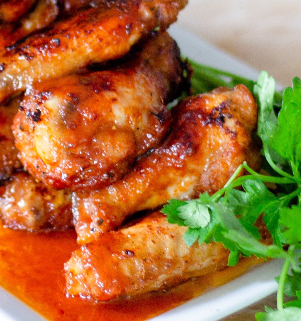 Spicy Baked Chicken Wings by Diverse Dinners