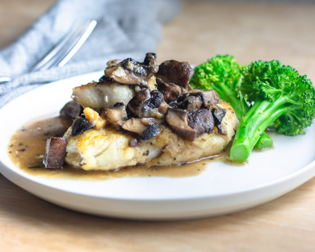 Miso Mushroom Haddock by Diverse Dinners
