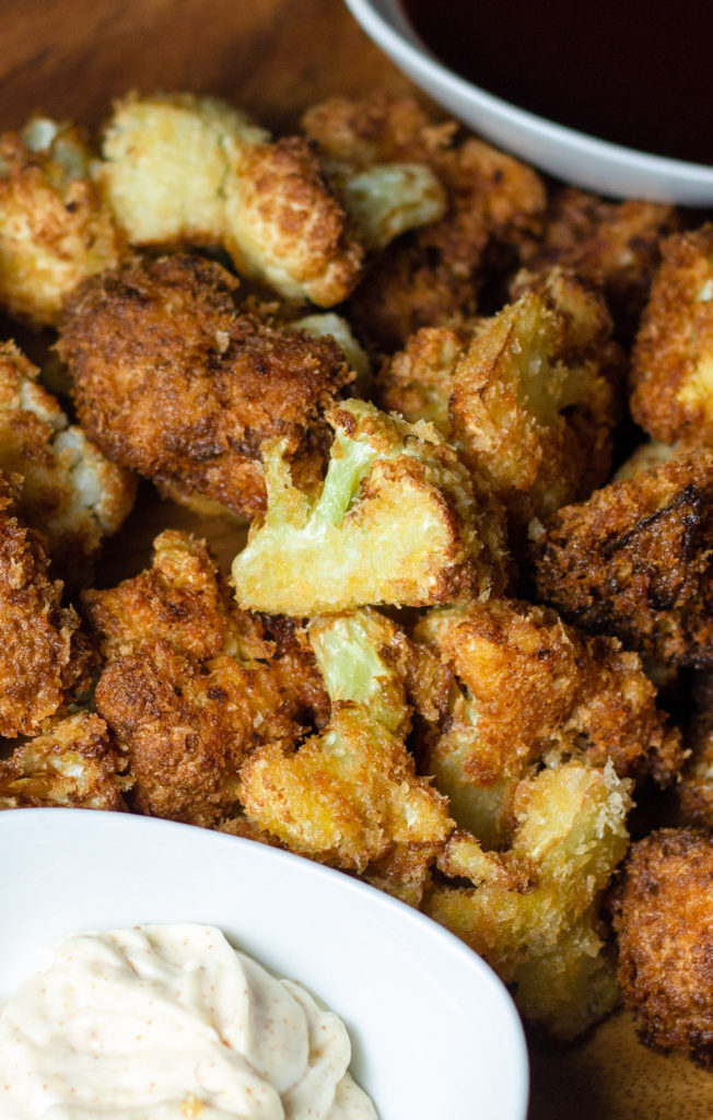 Crispy Fried Cauliflower Bites by Diverse Dinners