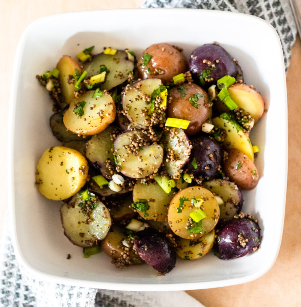 Mustard Potato Salad by Diverse Dinners