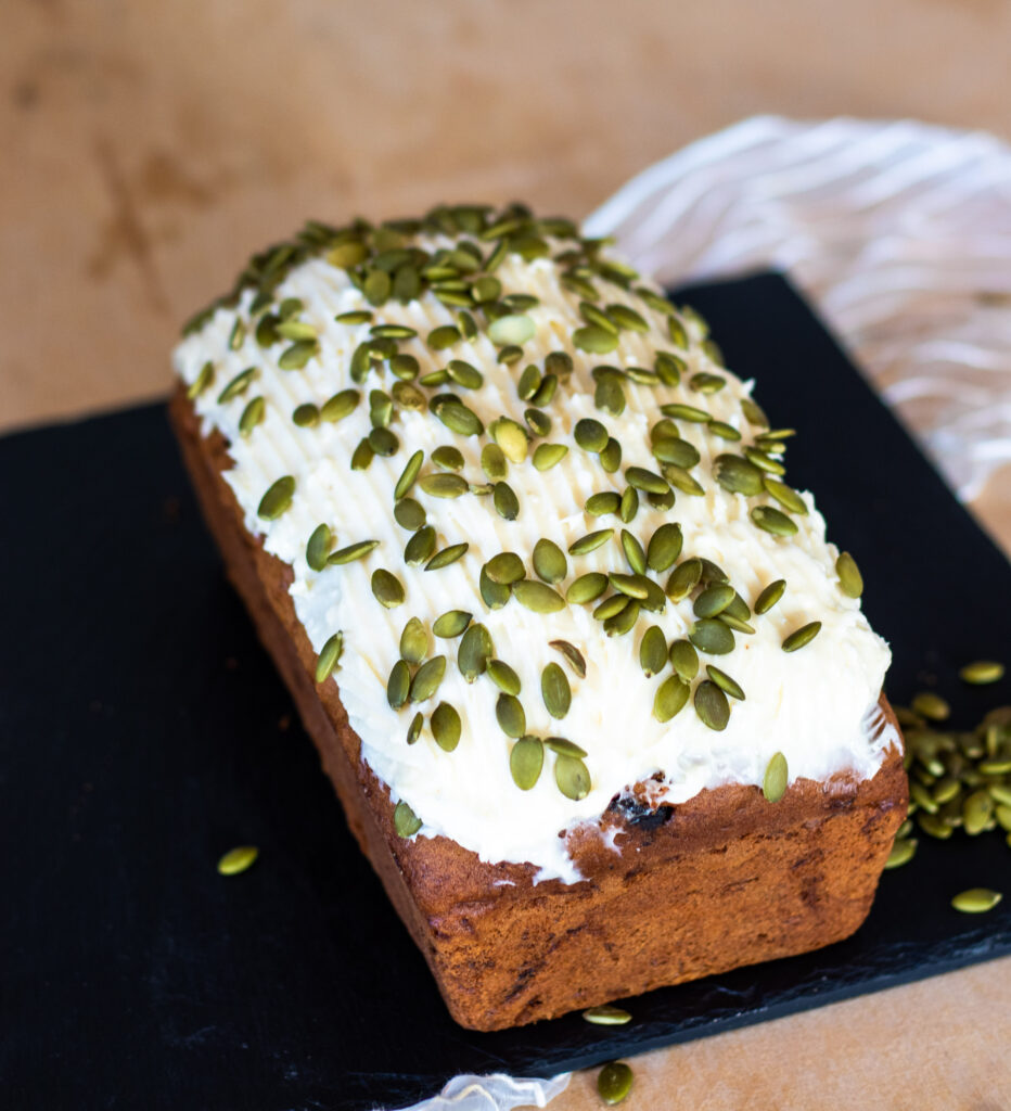 Carrot Cake Loaf by Diverse Dinners