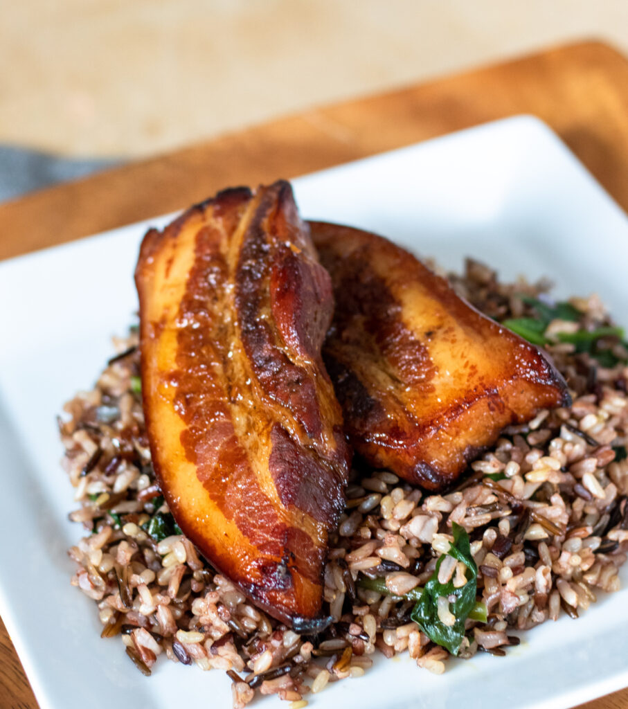 Honey Soy Ginger Pork Belly by Diverse Dinners