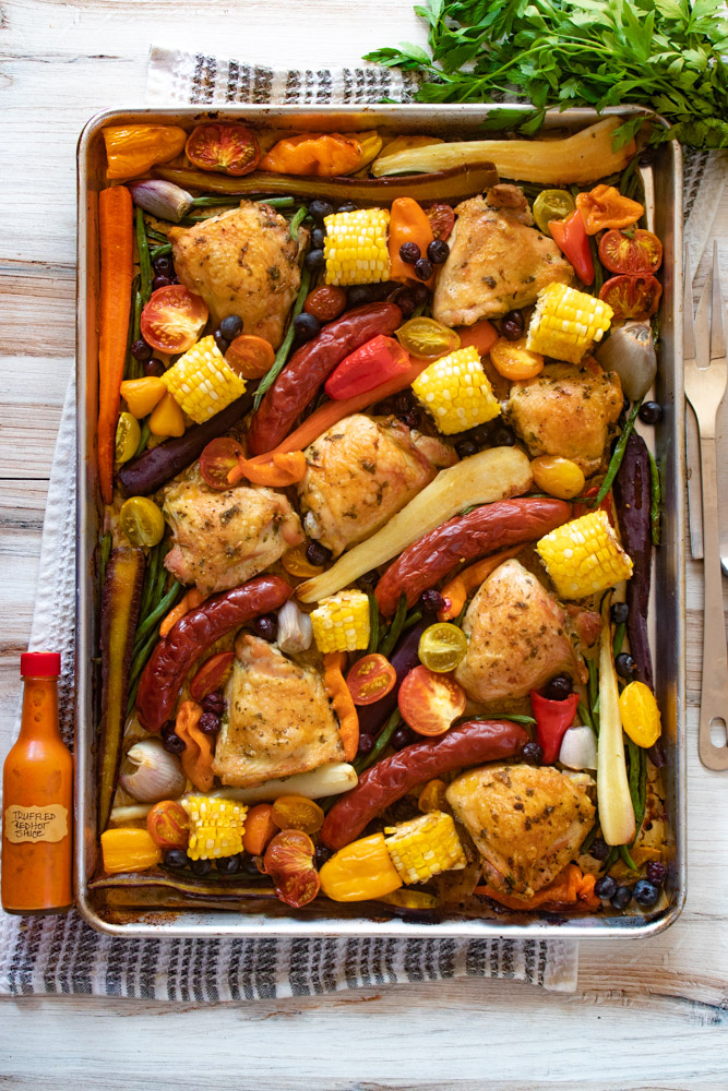 Sheet Pan Chicken by Diverse Dinners