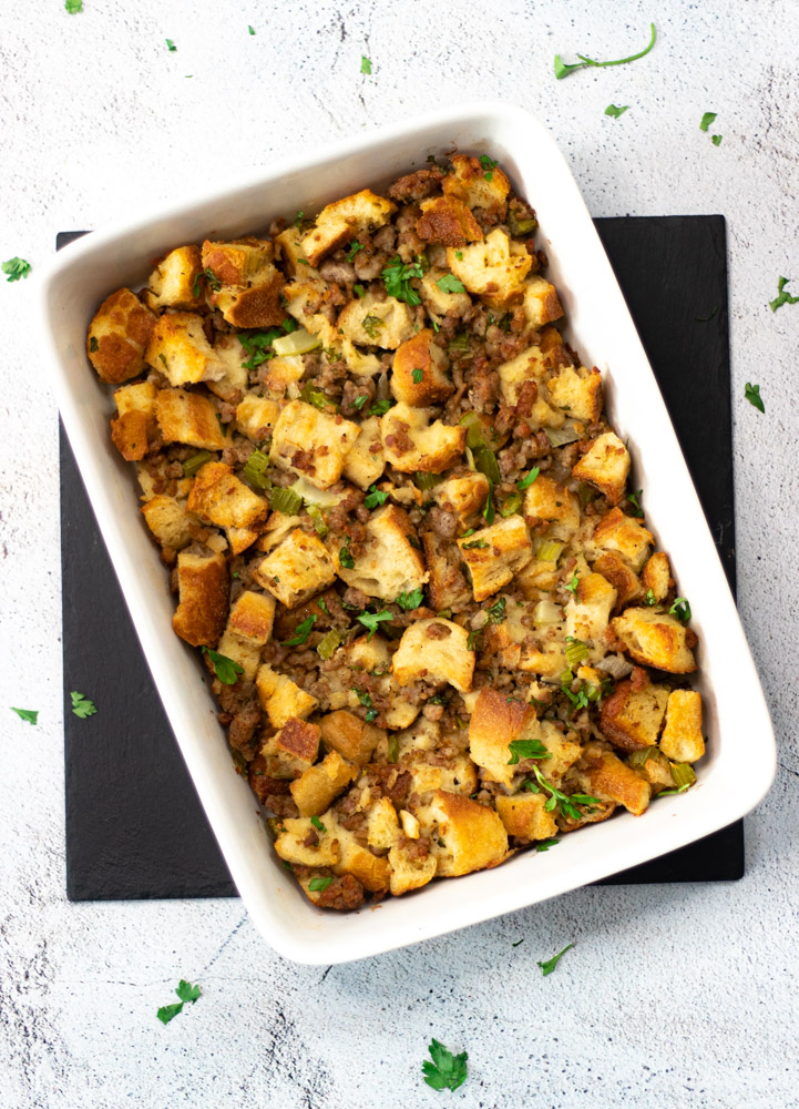 Pork and Herb Stuffing by Diverse Dinners
